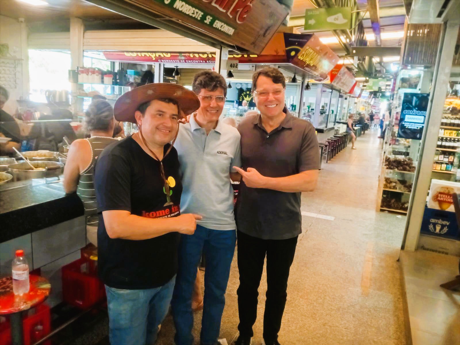 Ceilândia em destaque: Kiko Caputo e Dr. Aderval Andrade visitam a Feira Central de Ceilandia nesta sexta 13/02